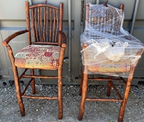 Upholstered Old Hickory Bar Chairs  Upholstered Old Hickory Bar Chairs in like new condition $1500 Call 406-897-4962 _________________