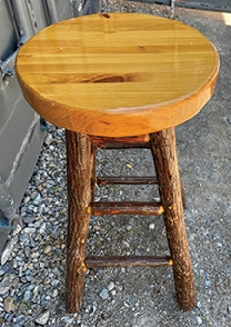 Old Hickory Barstool in like  Old Hickory Barstool in like new condition $250 Call 406-897-4962 __________________