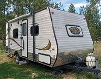 Excellent Condition 2014 Viking by  Excellent Condition 2014 Viking by Forest River M-17FQ, 17' Travel Trailer. Full Bath with shower, Queen bed, Air Conditioning, 20,000 BTU heater, Microwave, 2 burner stove, new in box deluxe cover, hitch with sway bars, coffee maker, toaster, pots & pans, dishes, bedding, BBQ, camp chairs, everything you need to go camping. Must see! $14,900 Cash. 406-291-0035