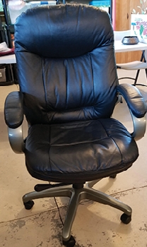 Leather Adjustable Office Chair SOLD!!  Leather Adjustable Office Chair SOLD!! ______________________